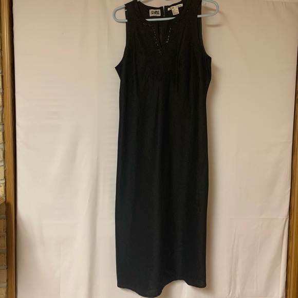 Nikki Valenti Irish Linen Sheath Dress Vintage - Picture 2 of 7